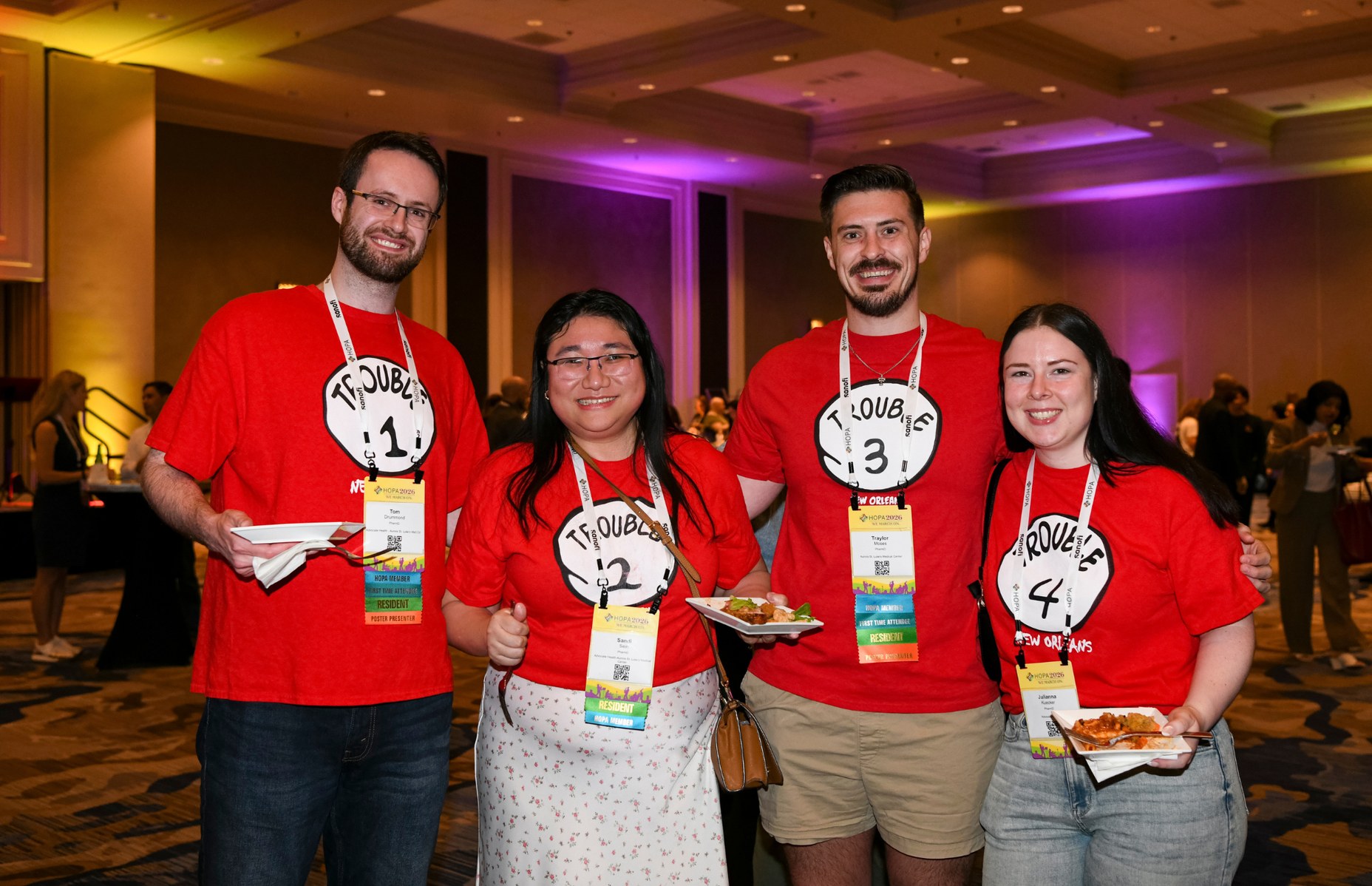 HOPA members at the closing reception at HOPA 26