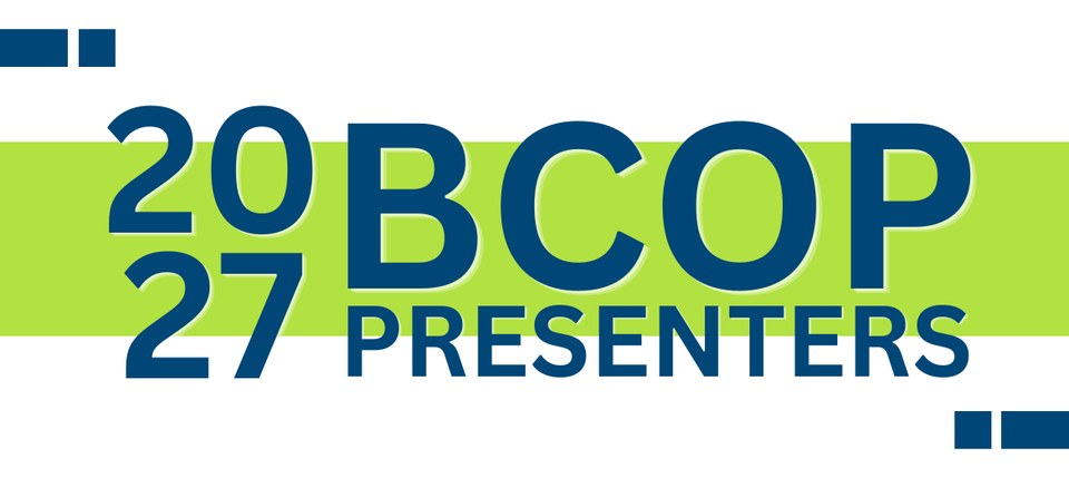 Call for BCOP Presenters 2027