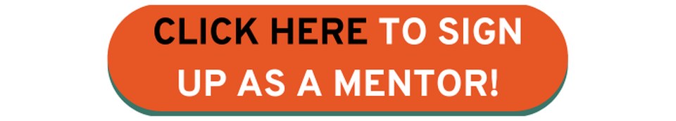 Orange button that says click here to sign up as a mentor