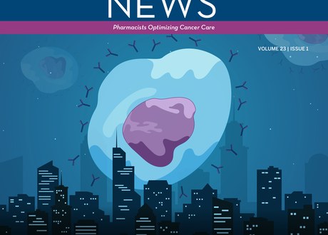 A large plasma cell looming over a city in purple