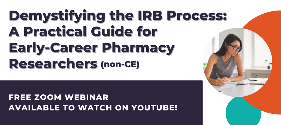 IRB Process Webinar graphic
