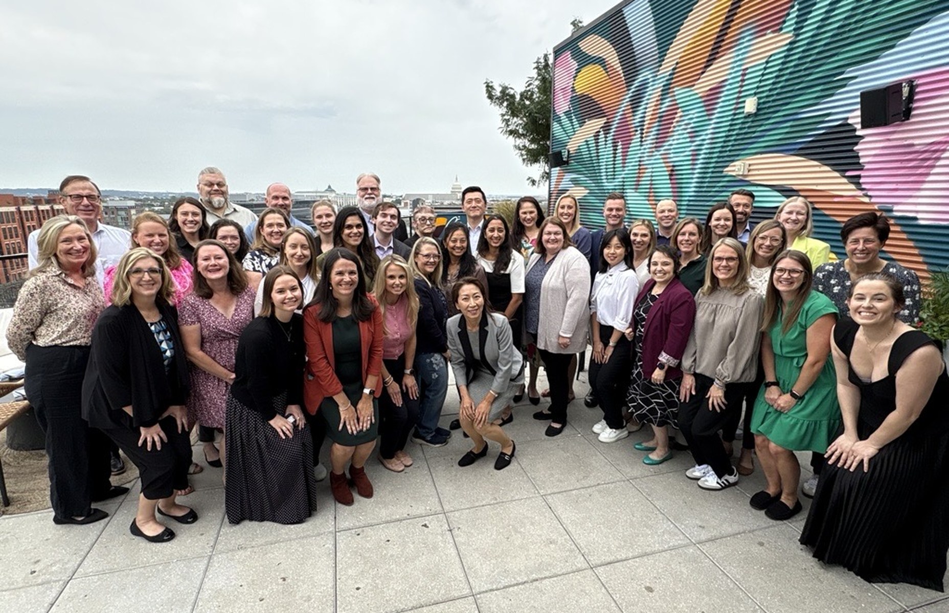 A group photo of all of HOPA Hill Day's attendees