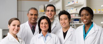 A group of pharmacists