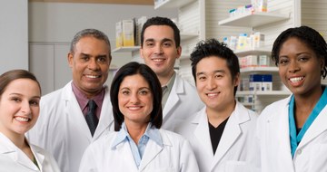 A group of pharmacists