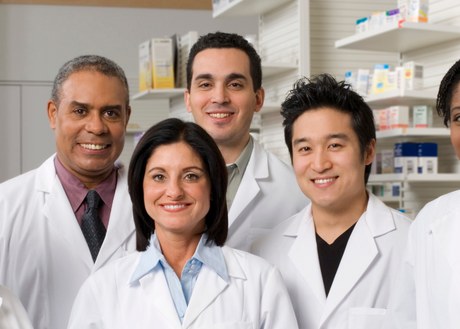 A group of pharmacists