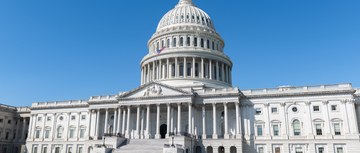 An image of the Capitol building on a cloudless day