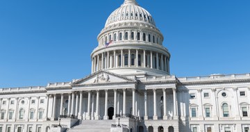 An image of the Capitol building on a cloudless day