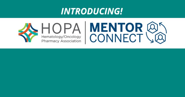 A teal and white image with the Mentor Connect logo