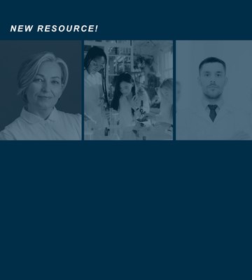 Dark blue tile with pharmacists and Professional Development Toolkit written on it