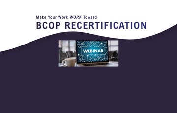 CPD Webinar image with a computer