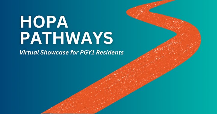 HOPA Pathways logo with teal blue background