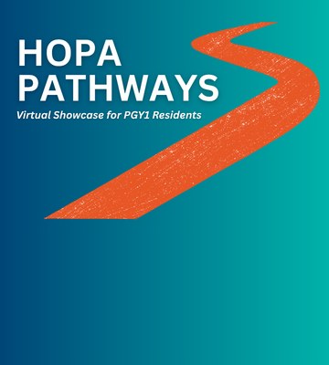 HOPA Pathways logo with teal blue background