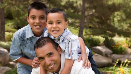 Image of a family together