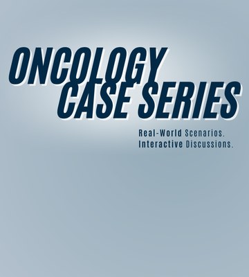 Oncology Case Series against a gray background